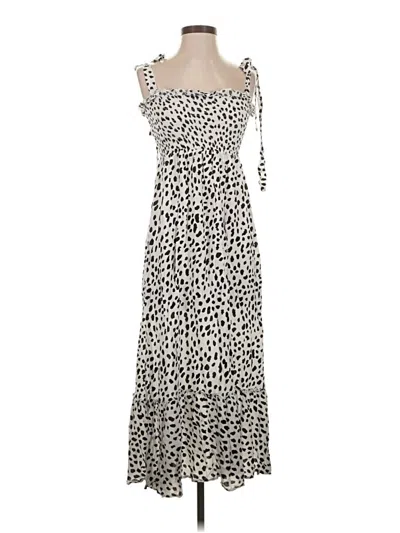 Pre-owned R. Vivimos Casual Dress In Silver
