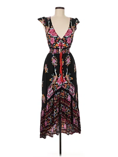 Pre-owned R. Vivimos Cocktail Dress In Black