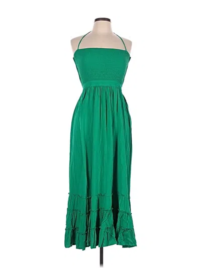 Pre-owned R. Vivimos Cocktail Dress In Green