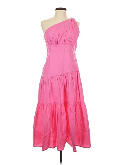 Pre-owned R. Vivimos Cocktail Dress In Pink