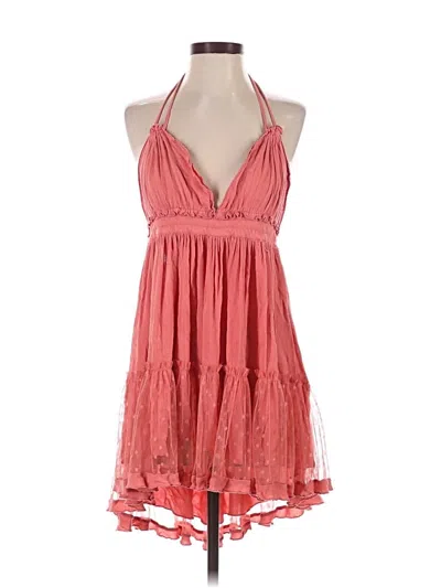 Pre-owned R. Vivimos Cocktail Dress In Pink
