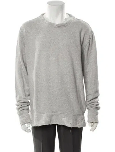 Pre-owned R13 2017 Crew Neck Sweatshirt In Gray