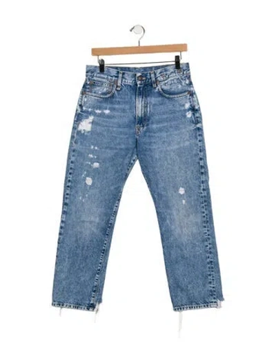 Pre-owned R13 2022 Straight Leg Jeans In Blue
