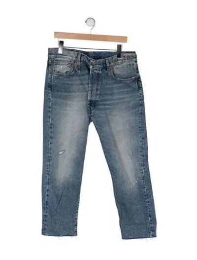 Pre-owned R13 2023 Straight Leg Jeans In Blue