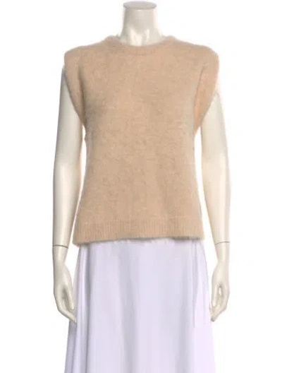 Pre-owned R13 Alpaca Crew Neck Sweater W/ Tags In Neutral