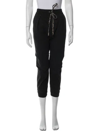 Pre-owned R13 Animal Print Sweatpants In Black