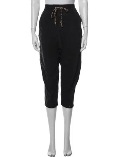 Pre-owned R13 Animal Print Sweatpants In Black