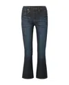 R13 Avery Bootcut Jeans In Black