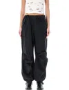 R13 Black Balloon Army Trousers In Black