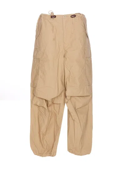 R13 R13 BALLOON ARMY TAPERED LEG CARGO TROUSERS
