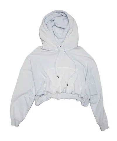 R13 Balloon Hoodie In White