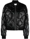 R13 Black Flight Down Jacket In Black