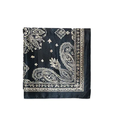 R13 Bandana-print Scarf In Blue