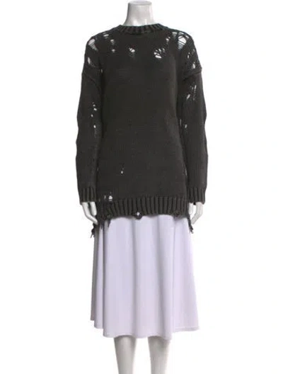 Pre-owned R13 Bateau Neckline Long Sleeve Tunic W/ Tags In Gray