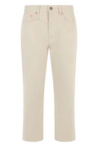 R13 Classic Fit Straight Leg Jeans In Neutral
