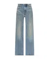 R13 Belt Loop Denim Trousers In Blue