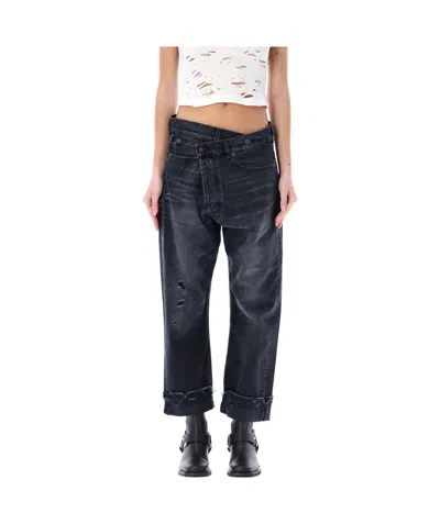 R13 BELT-LOOP JEANS
