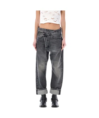 R13 BELT-LOOP JEANS