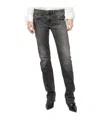 R13 Belt-loop Jeans In Black