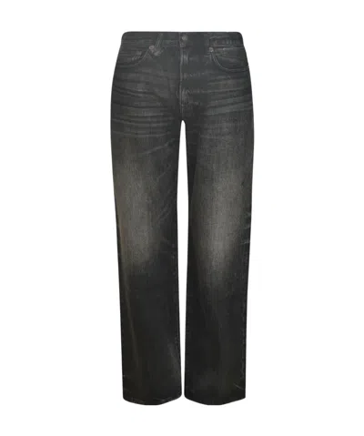 R13 BELT-LOOP JEANS