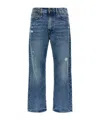 R13 Belt-loop Jeans In Blue