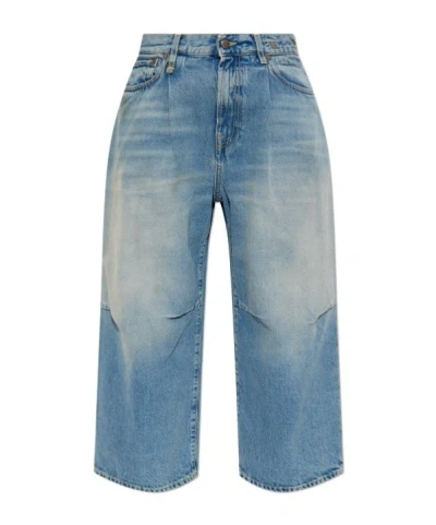 R13 Belt-loop Jeans In Blue