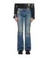 R13 Belt-loop Jeans In Blue
