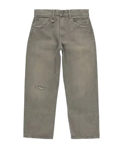 R13 Belt Loop Jeans In Gray