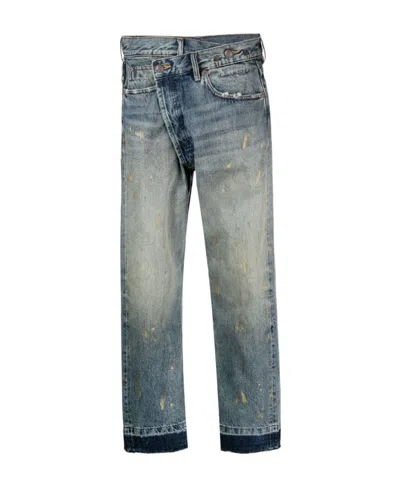 R13 Belt-loop Jeans In Multicolor