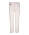 R13 Straight-leg Jeans In White