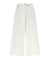 R13 Belt Loop Jeans In White