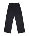 R13 Belt Ring Denim Trousers In Black