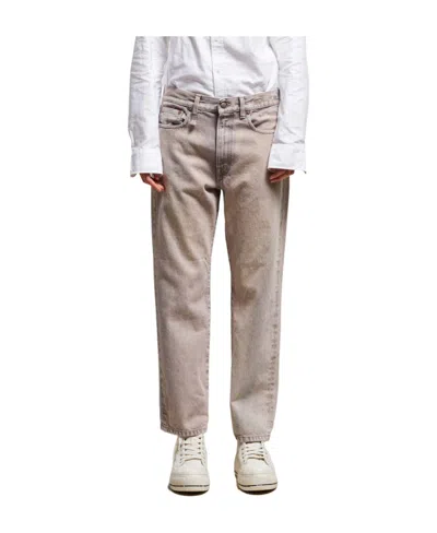 R13 Belt Ring Jeans In Nude