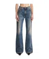 R13 Belt-loop Jeans In Blue
