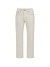 R13 Belt-loop Pocket Jeans In Neutral