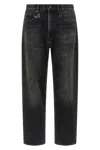 R13 Crossover Five-pocket Jeans In Black