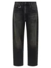 R13 Crossover Five-pocket Jeans In Black