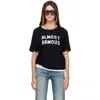 R13 Almost Famous Distressed-effect T-shirt In Black