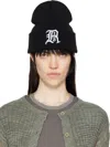 R13 Black '' Beanie In Black