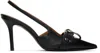 R13 Sid Harness High Heels In Black
