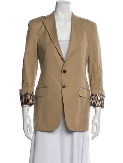 Pre-owned R13 Blazer In Brown