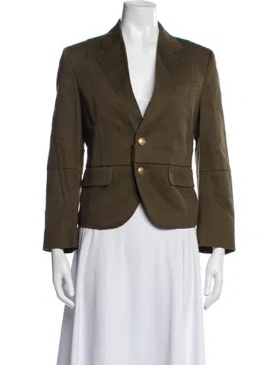 Pre-owned R13 Blazer In Green