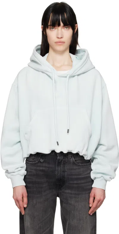 R13 BLUE BALLOON POPOVER HOODIE