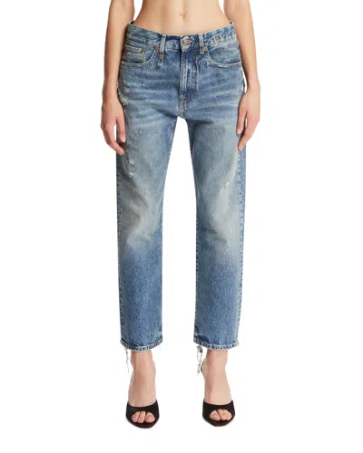 R13 Blue Cropped Jeans