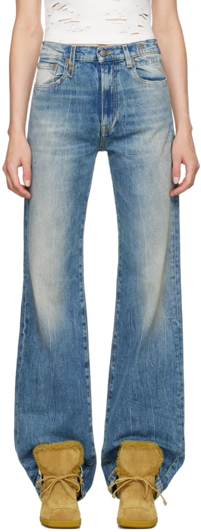 R13 Blue Jane Jeans In Kelly Stretch