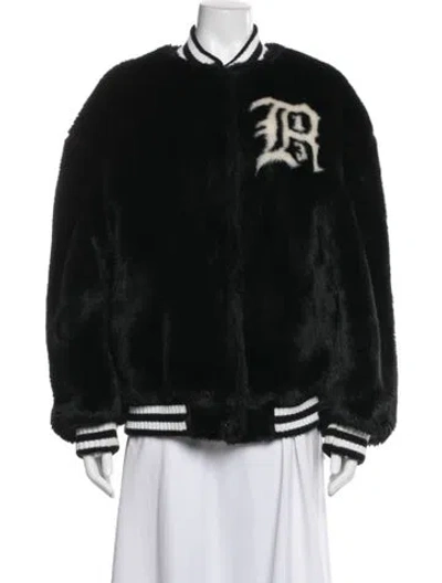 Pre-owned R13 Bomber Jacket In Black