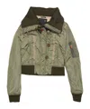 R13 Bomber Jacket In Gray