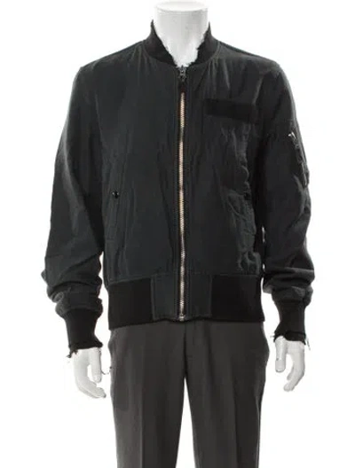Pre-owned R13 Bomber Jacket In Gray