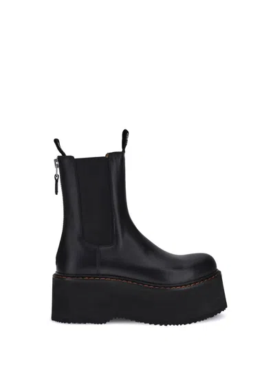 R13 Boots In Black