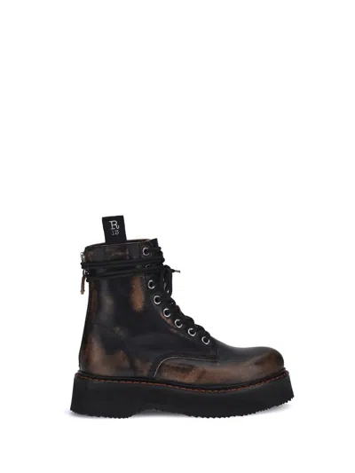 R13 Boots In Brown